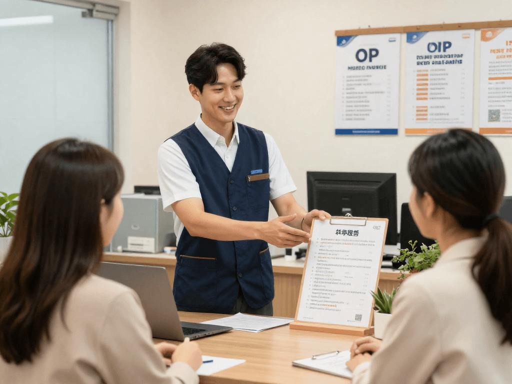 Reliable 파주오피 service provider engaging with satisfied customers, showcasing trusted local services in the community.