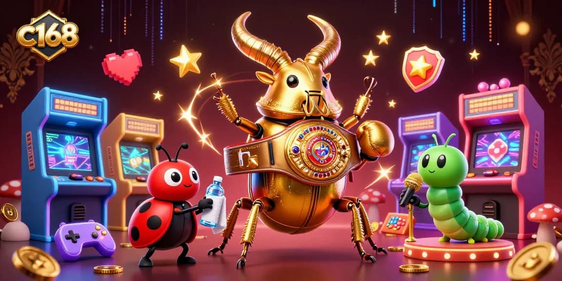 Engage with c168 for thrilling 3D casino adventures featuring animated characters and dynamic gaming elements.