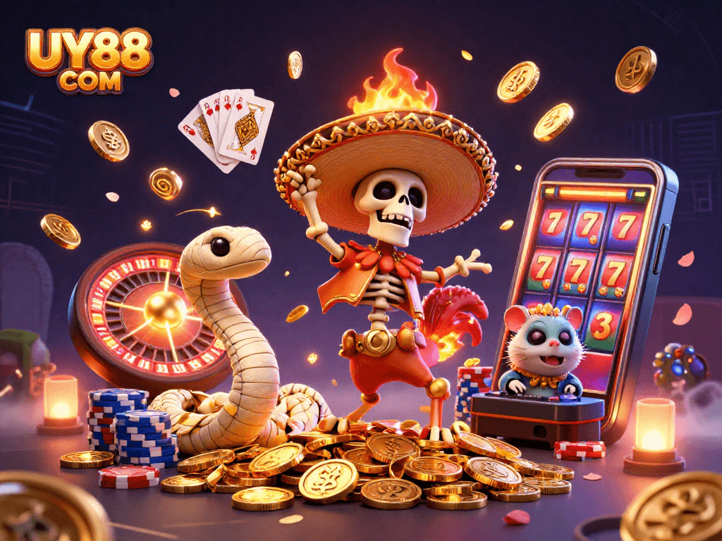 Experience thrilling wins and vibrant gaming action at UY88 COM with a lively casino scene.