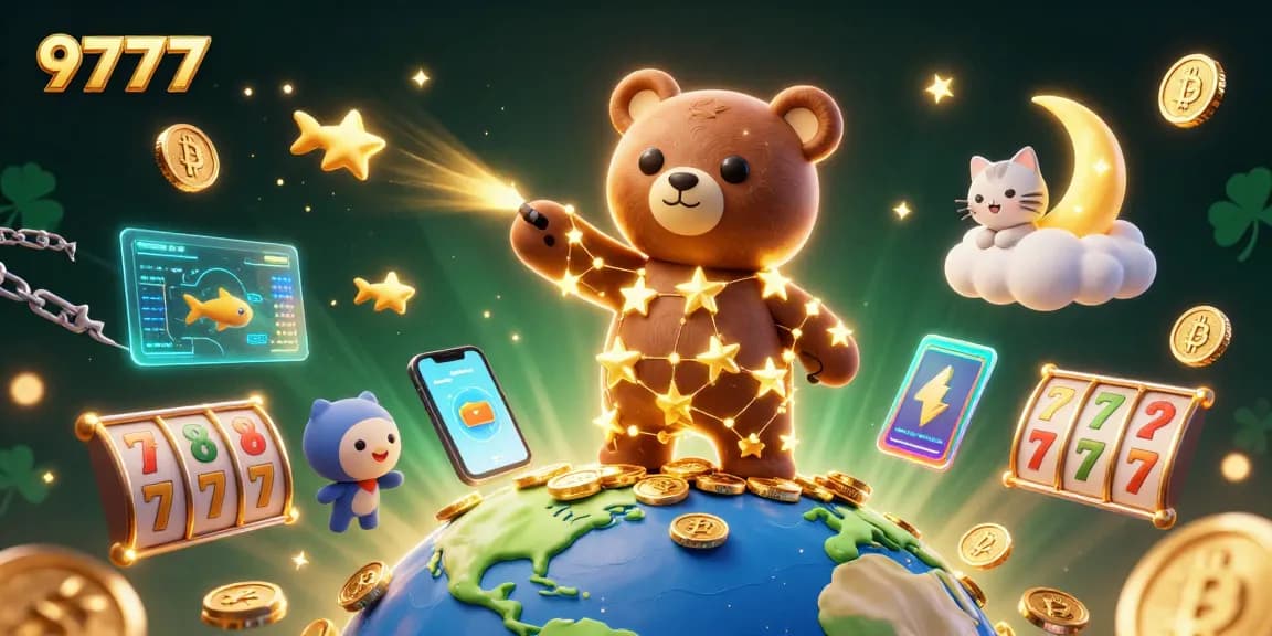 Experience thrilling moments with 9777 as golden stars and lucky symbols light up your gaming adventure.