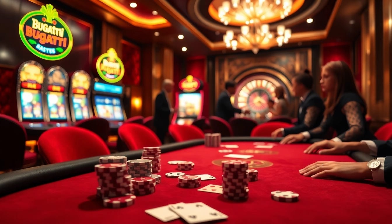 Experience thrilling gameplay and luxury at Bugatti8 casino with vibrant games and elegant designs.