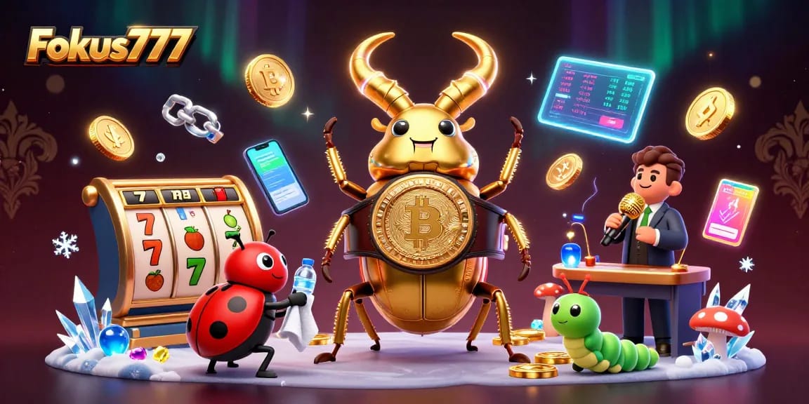 Experience the excitement of Fokus777 as you engage in thrilling slot games with vibrant characters.