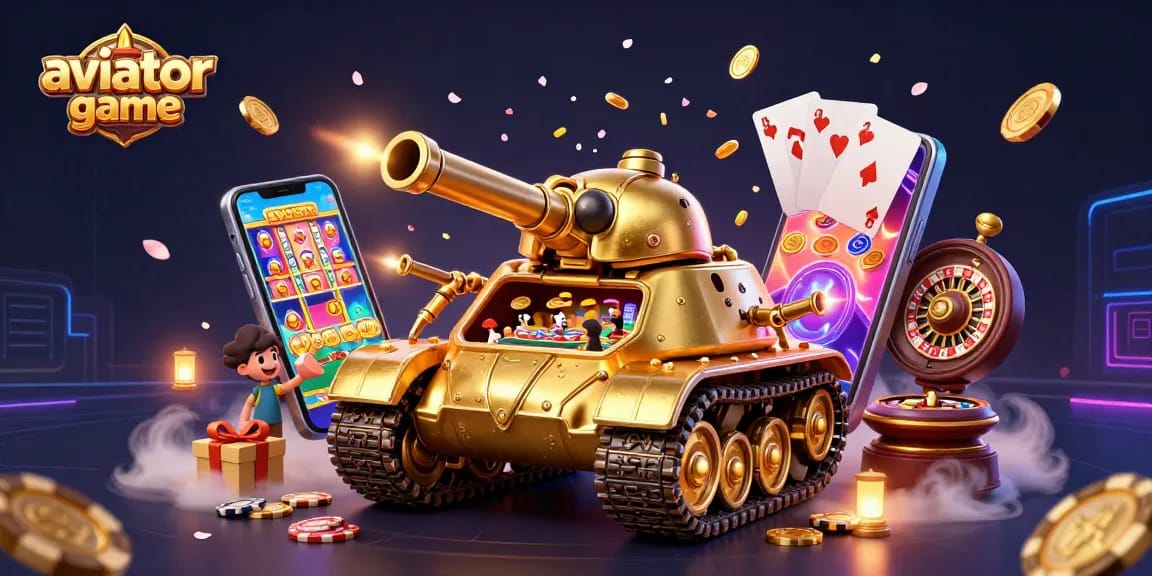 Experience the thrilling aviator game as a golden beetle casino unfolds, surrounded by dynamic gambling elements.