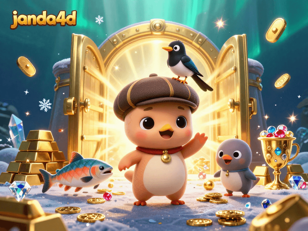 Mainkan slot di janda4d, dengan karakter lucu dan harta karun melimpah menghiasi layar.