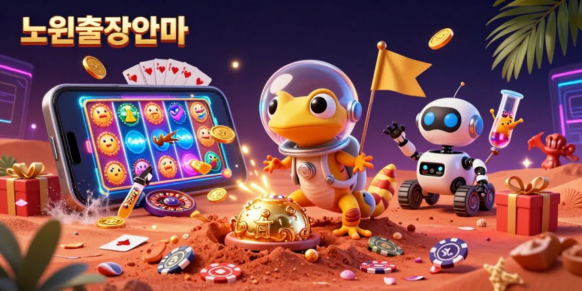 Experience thrilling 노원출장안마 action with a Martian gecko and casino treasures under the stars.