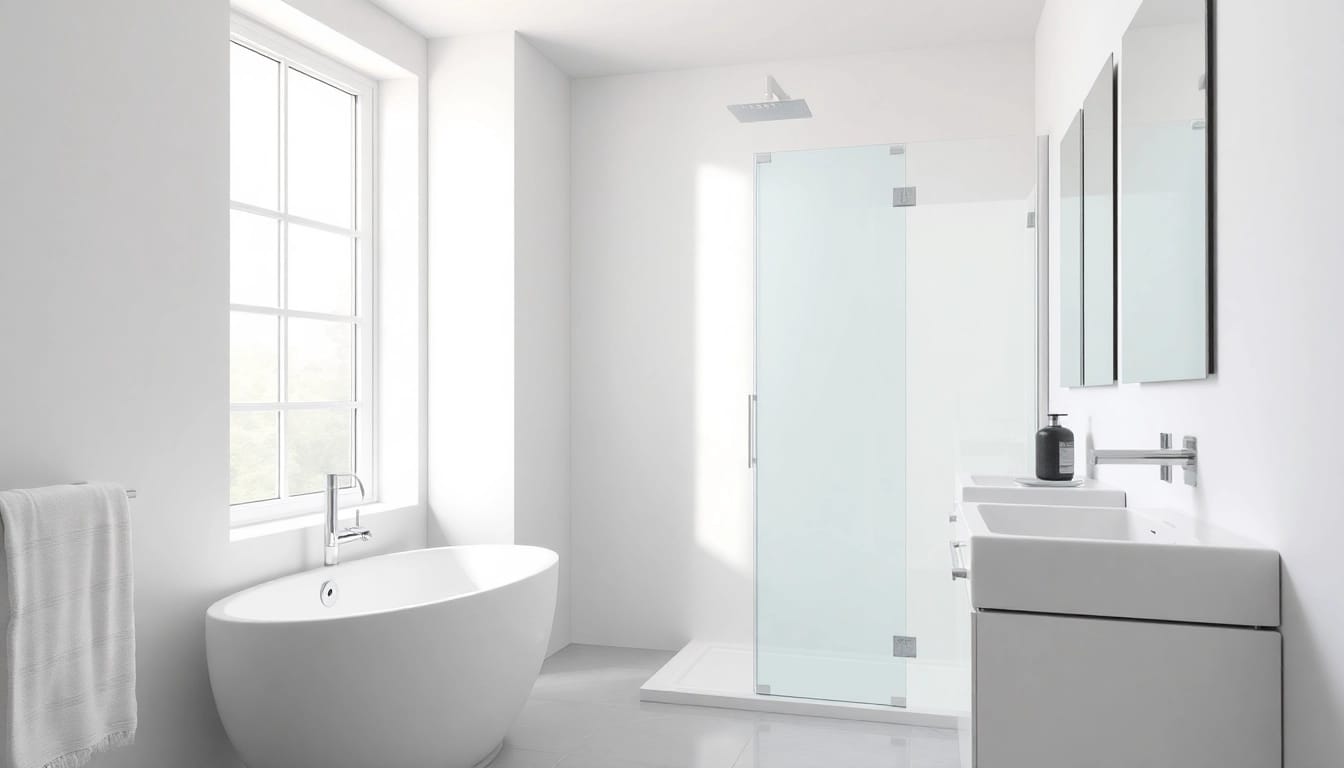 Erleben Sie die hochwertigen Produkte von sonni sanitär GmbH in einem eleganten Badezimmer.
