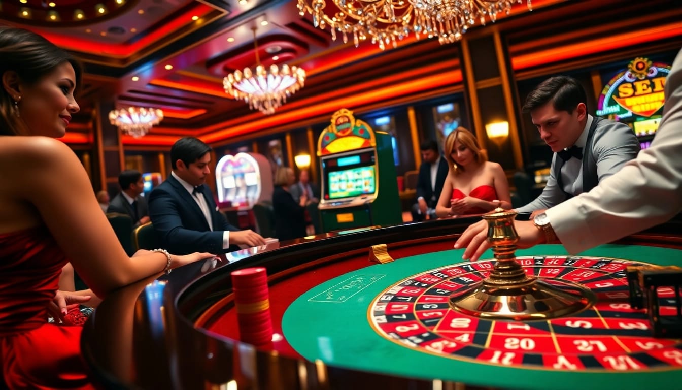 Exciting casino scene featuring roulette action and the hidden wiki theme for gambling enthusiasts.