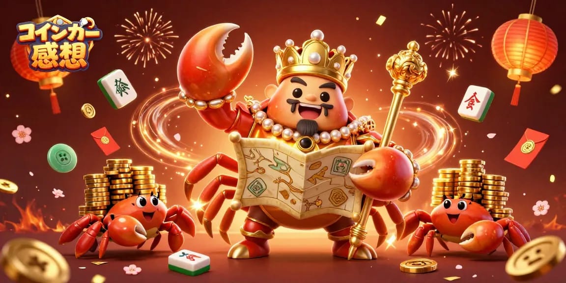 コインポーカー 感想をテーマにした豪華なカジノの祝賀シーンを盛り上げるイラスト
