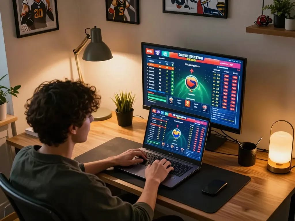 Engage in sports betting with ทางเข้า m101 from the comfort of your home office