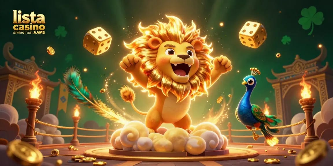 Gioca e vincere con la lista casino online non AAMS, un'illustrazione di alta qualità che rappresenta un casinò vivace.