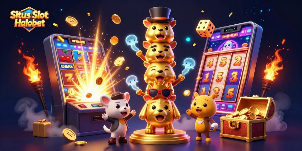 Situs Slot Halobet memungkinkan pemain menikmati mesin slot yang berwarna-warni dan terjun ke jackpot
