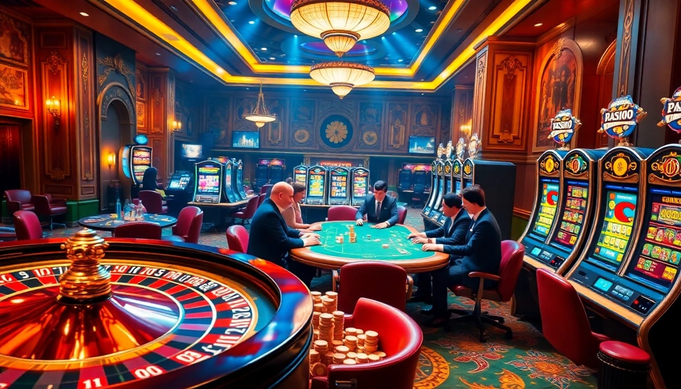 Vivez l'excitation du meilleur casino en ligne avec des jeux vibrants et une atmosphère élégante.