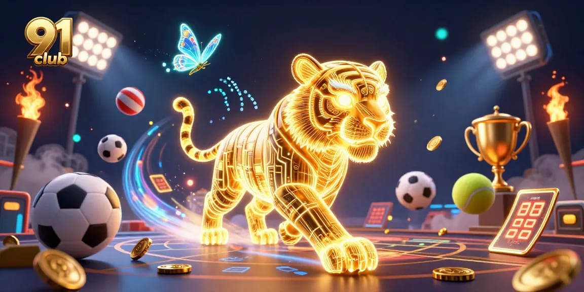 Engage with exhilarating gameplay at 91 club's vibrant digital casino.