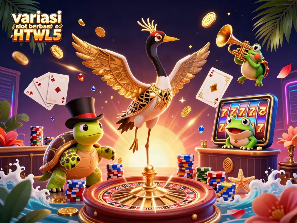 Menangkan variasi slot berbasis HTML5 dengan grafis menawan dan pengalaman seru dalam permainan slot online.