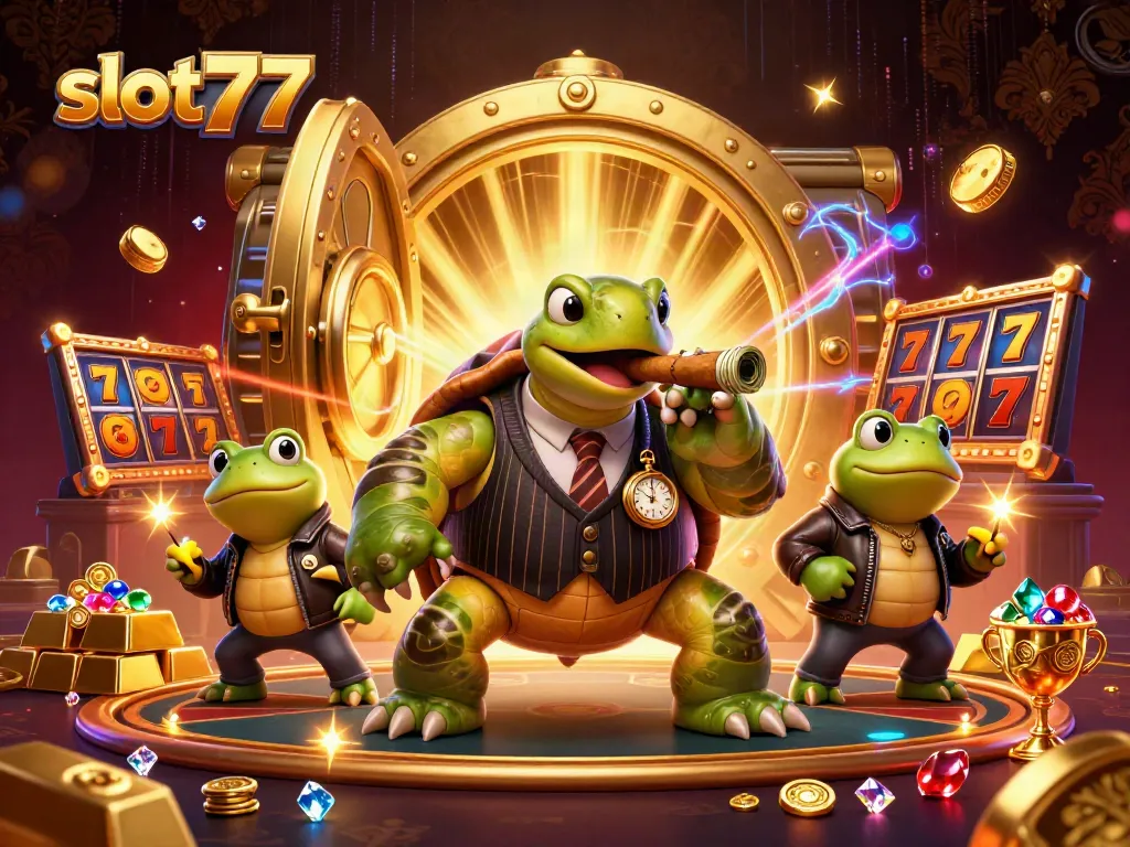 Mainkan slot777 dengan karakter seru dan simbol keberuntungan di dunia kasino.