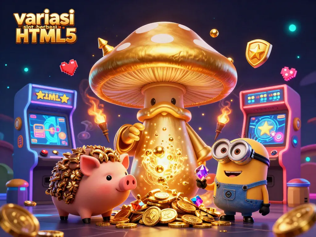 Menangkan variasi slot berbasis HTML5 dengan wizard emas dan permainan slot yang mengagumkan.