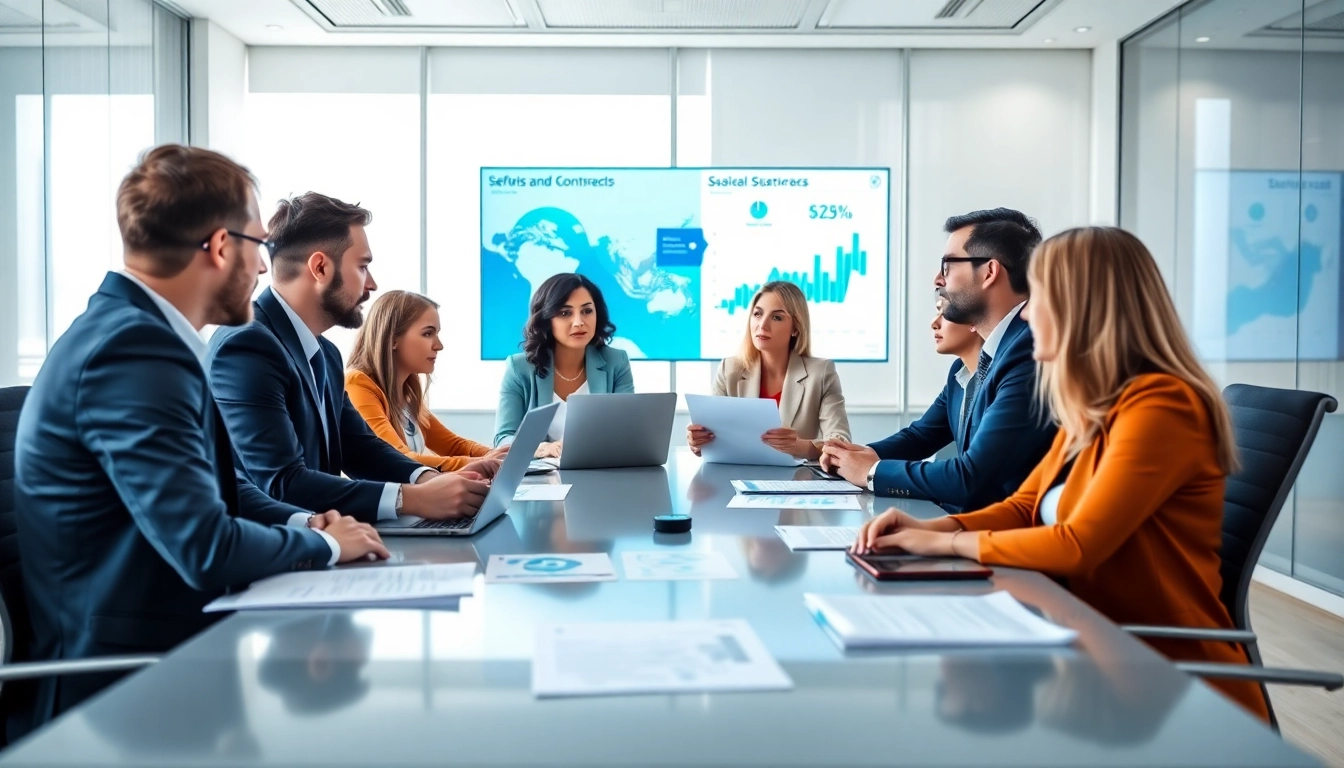 Engage in Federal and State contracts discussions during a professional consultation meeting.