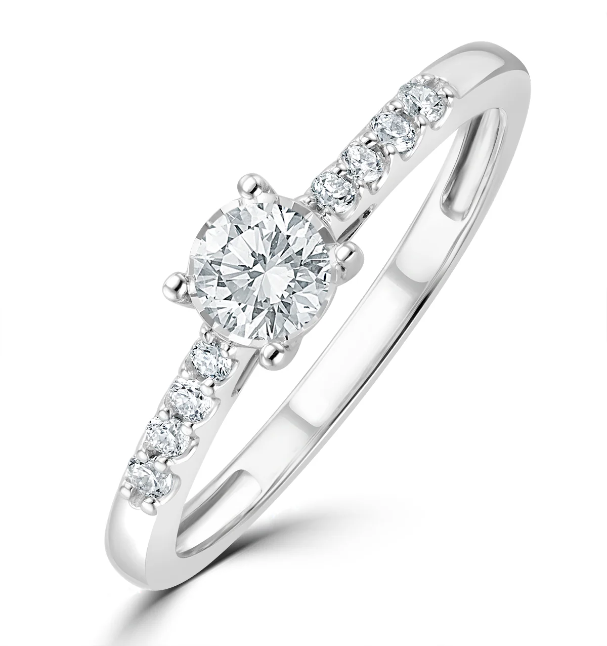 Buy Now Pay Later Engagement Ring U.K in Certified Diamonds