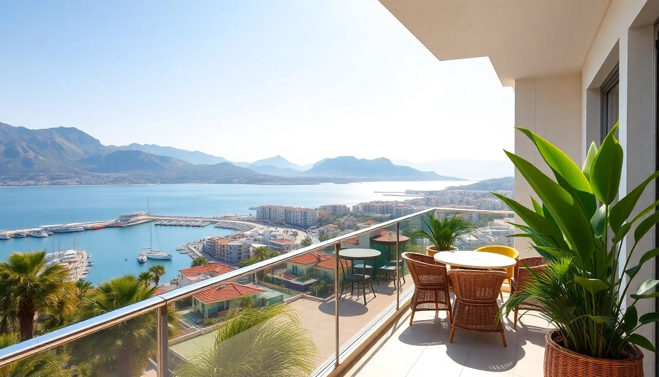 Explore a luxurious apartment for rent in Alanya, Turkey with stunning sea views and modern amenities.