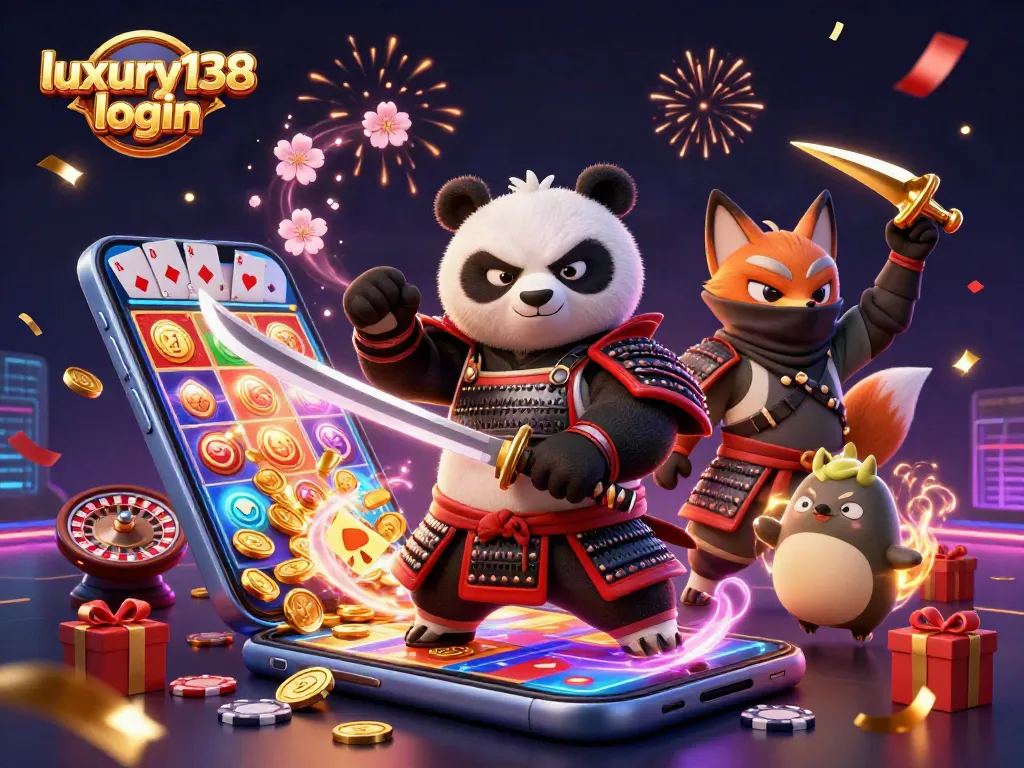 Login luxury138 untuk merasakan sensasi permainan kasino dengan samurai dan efek magis.