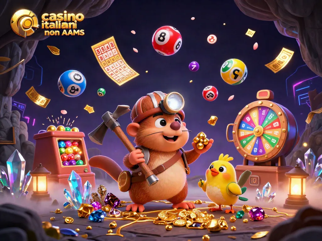 giocando nei casino italiani non AAMS con vittorie in un ambiente dorato e vivace