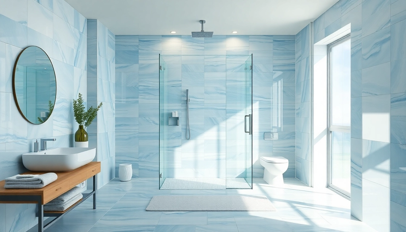 Showcasing elegant showers au in a luxurious bathroom setting with modern design elements.