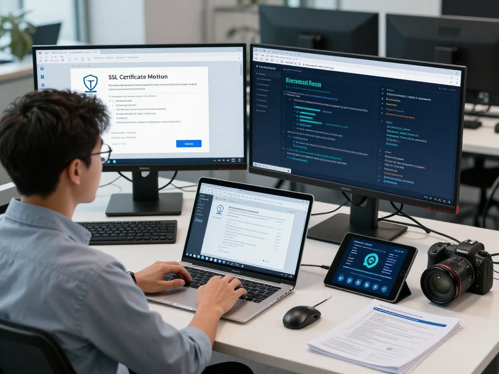 Gestión de certificados SSL en un entorno tecnológico moderno.