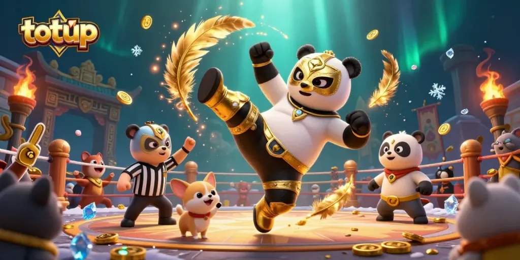 Experience thrilling wins with totoup in this dynamic 3D casino illustration featuring intense gameplay.