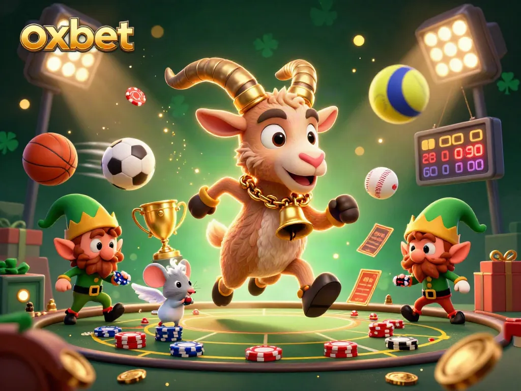 Experience exciting gaming at oxbet with lively characters in a dynamic casino atmosphere.