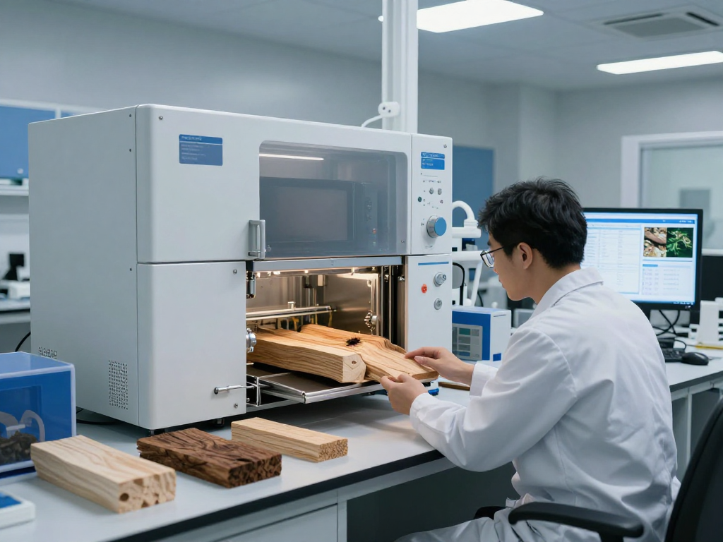 Die Effizienz bei der Bekämpfung von Holzschädlingen kann durch innovative Mikrowellentechnologie zur effektiven Schädlingseradikation verbessert werden.