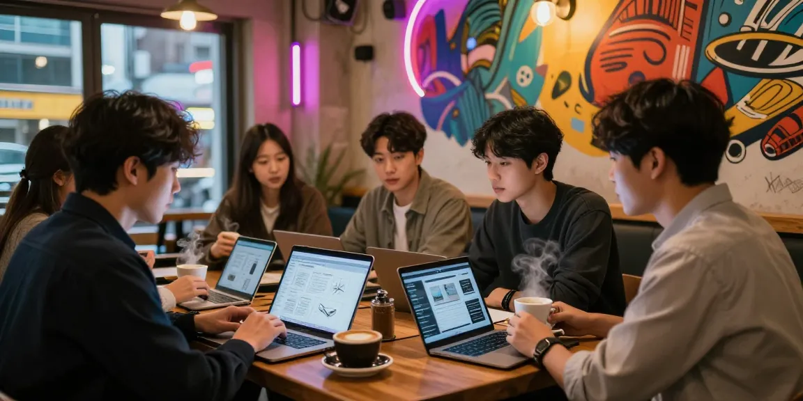 인천 부평OP 지역에서 창의적인 팀이 새로운 프로젝트를 논의하는 모습