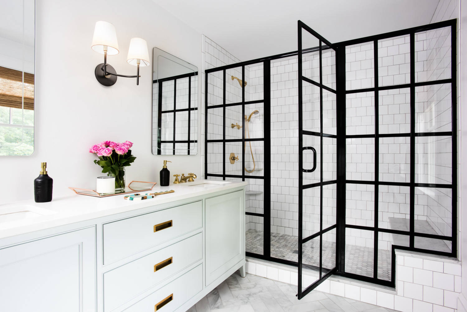 Shower Door Black Frame Inspirations for Modern Homes