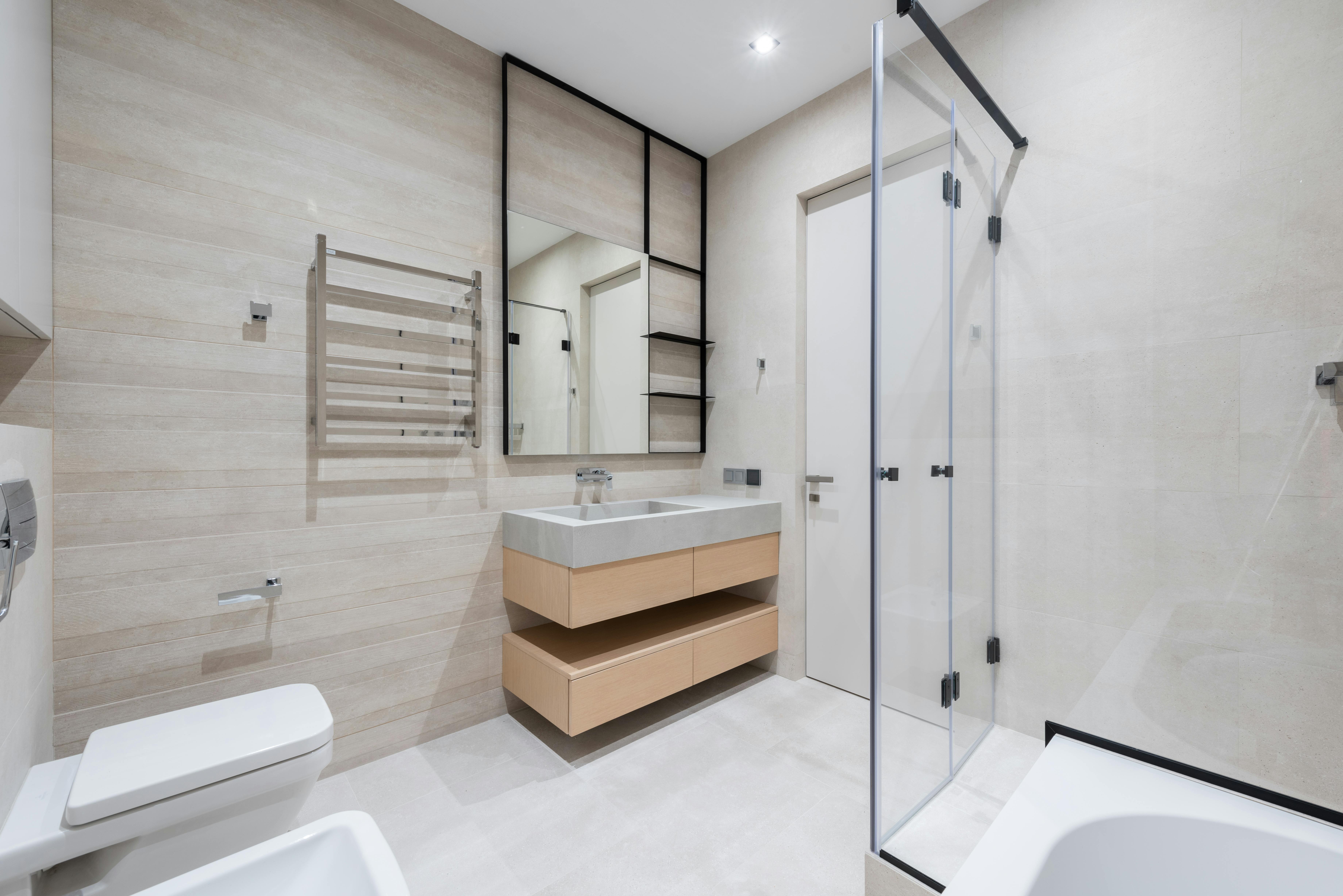 Cabine de douche italienne : matériaux recommandés