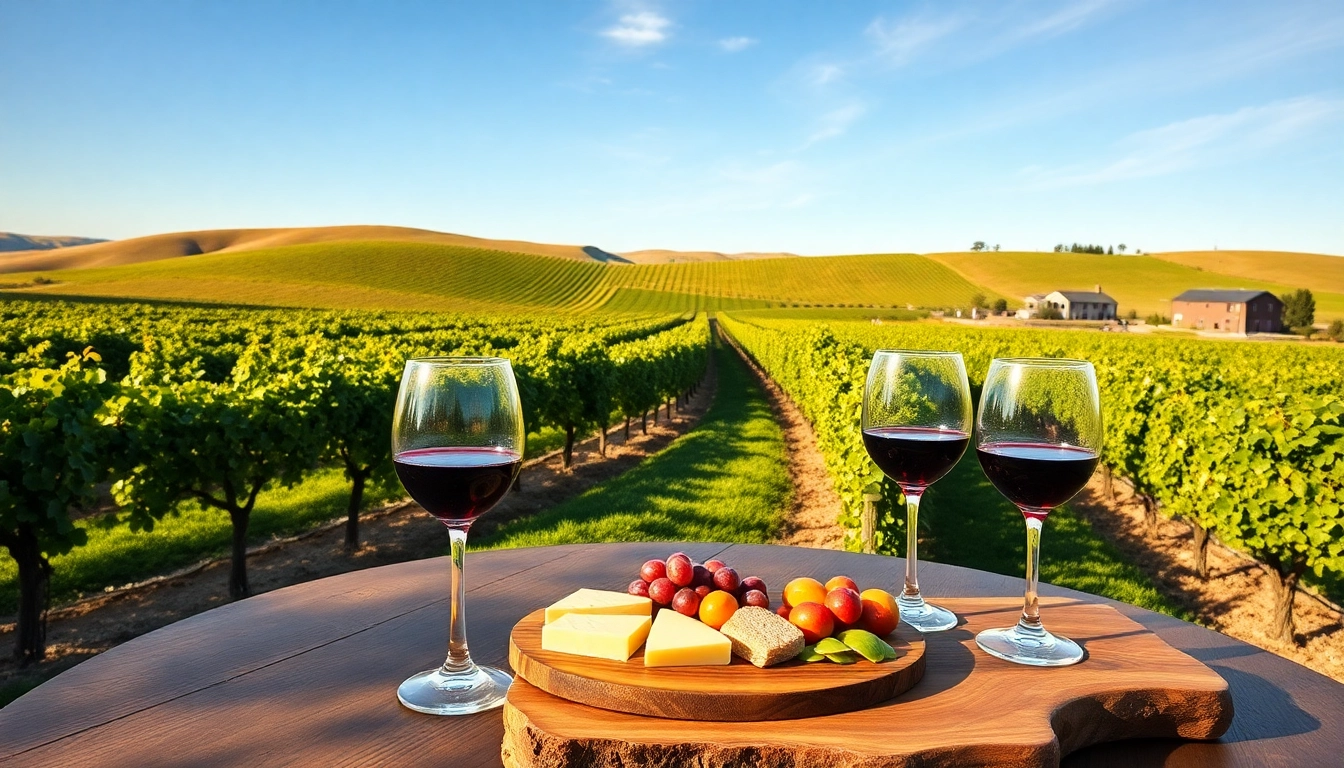 Experience the charm of Clarksburg wineries with scenic vineyards and gourmet food.