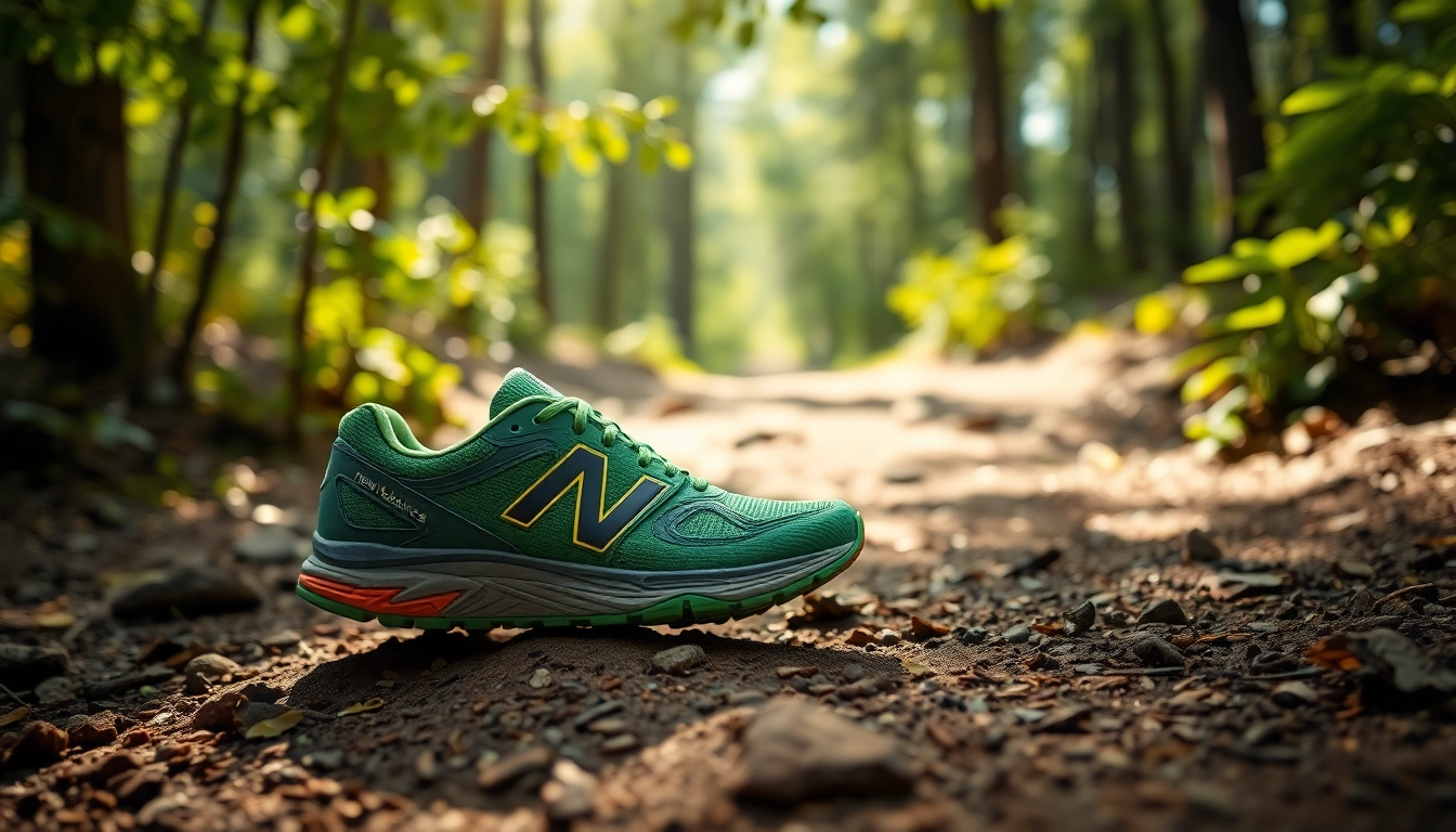 Corriendo con New Balance 410 en senderos naturales y diversos terrenos.
