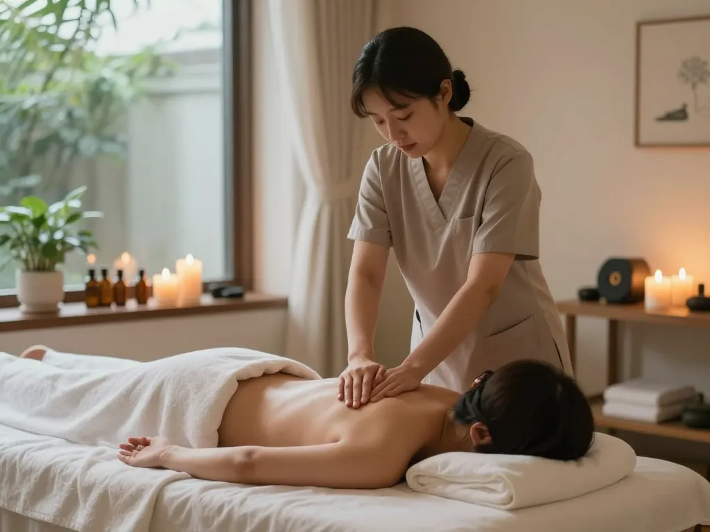 Experience rejuvenation with 역삼동마사지 at a peaceful spa setting.