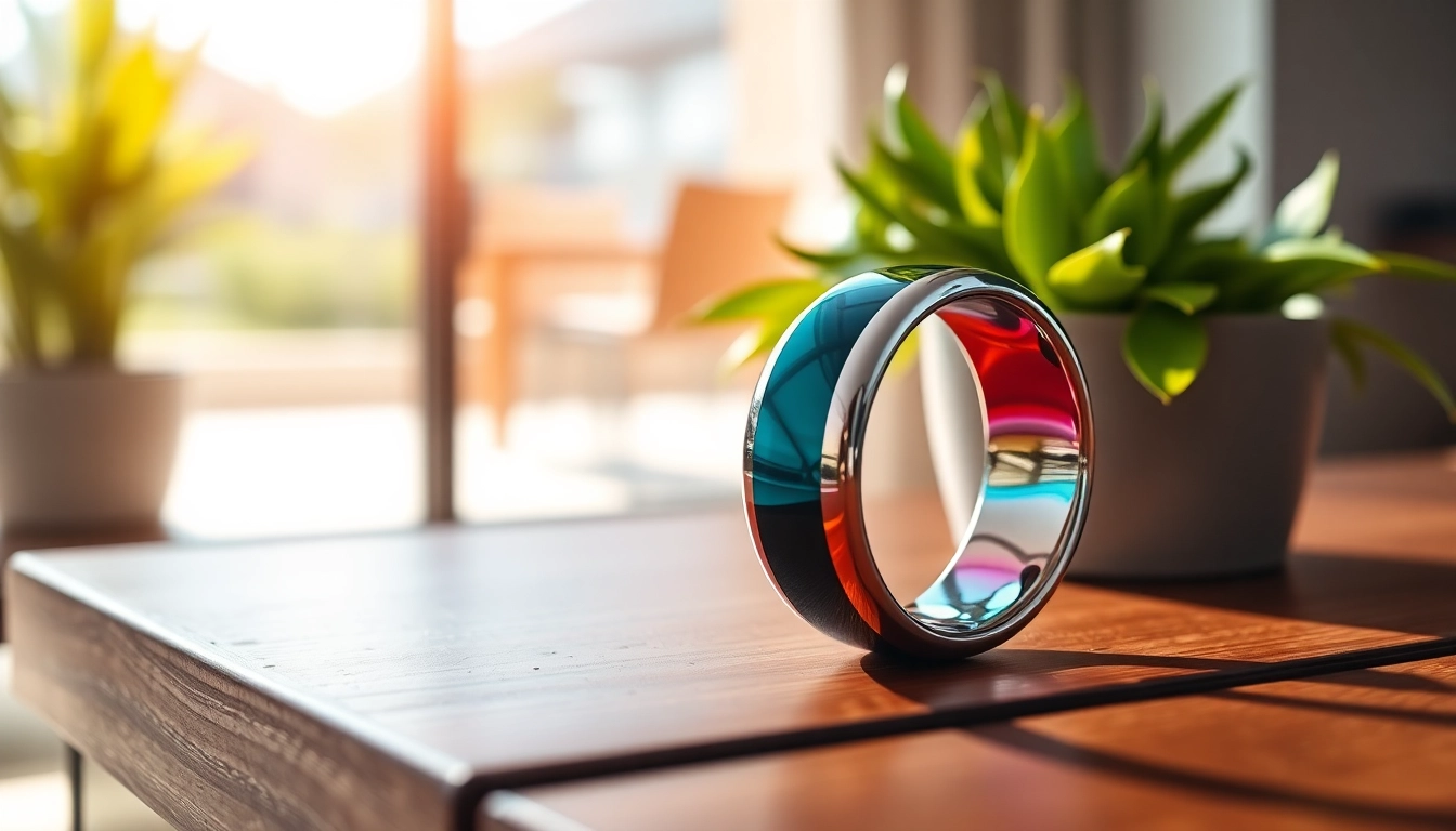 Elevate your wellness routine with the stylish Health Ring, designed for modern fitness enthusiasts.