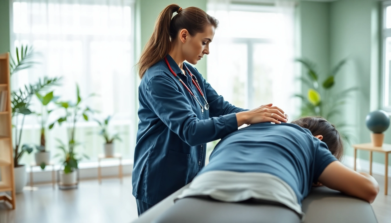 Improve your well-being with effective back pain remedies demonstrated by a therapist.