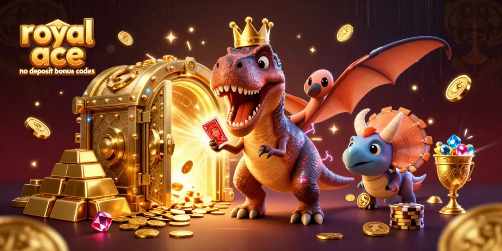 Play with royal ace no deposit bonus codes and reveal treasures in an exciting 3D casino world.