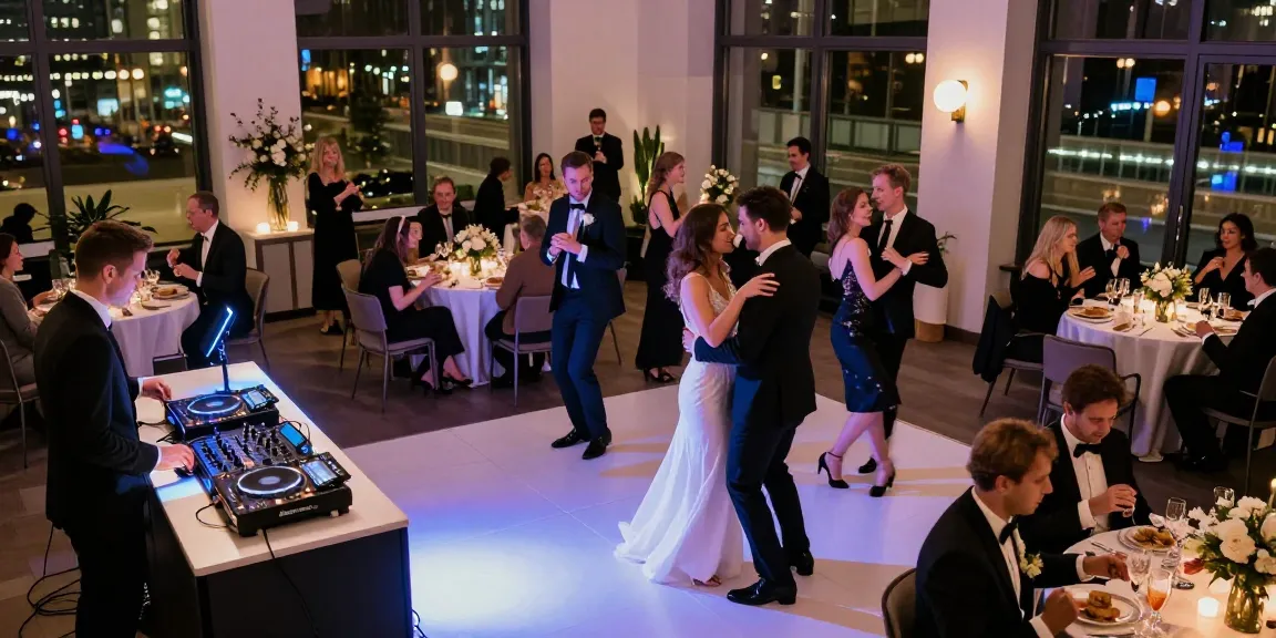 Hochzeit DJ Berlin sorgt für unvergessliche Stimmung auf der Tanzfläche.