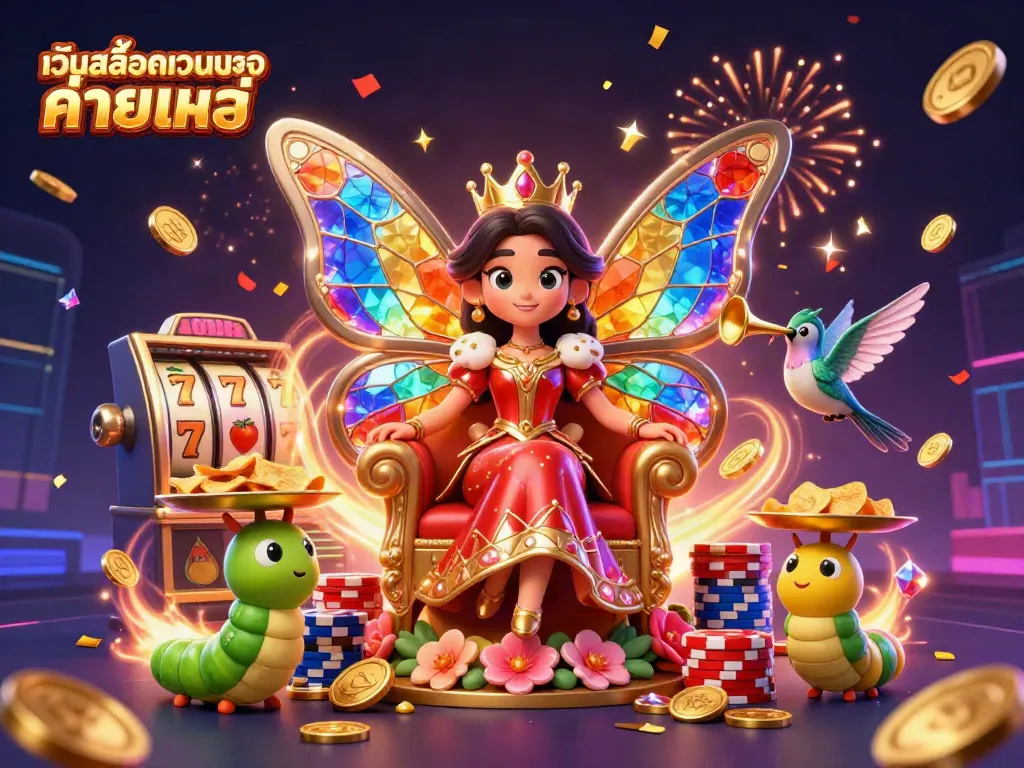 เล่นสล็อตออนไลน์เว็บสล็อตเว็บตรง ค่ายใหญ่ พร้อมชิปทองและความสนุกสนานจากเกม