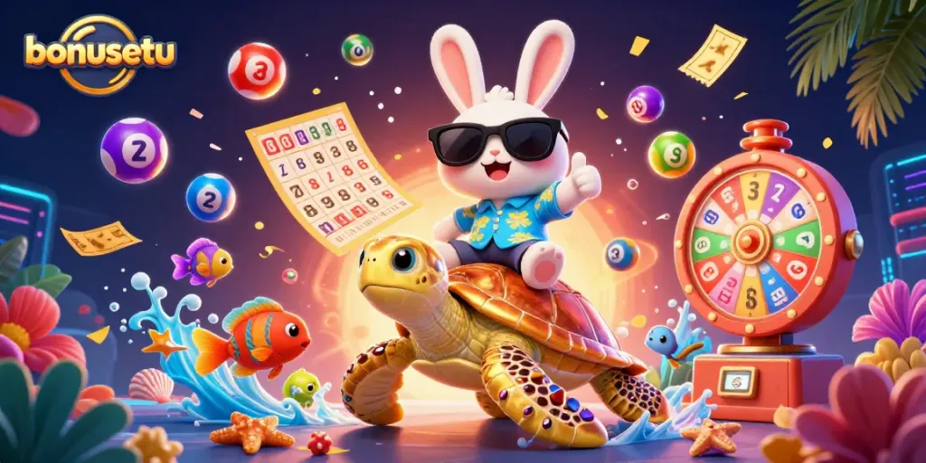 Engage with bonusetu by playing exciting lottery games featuring vibrant characters and colorful elements.