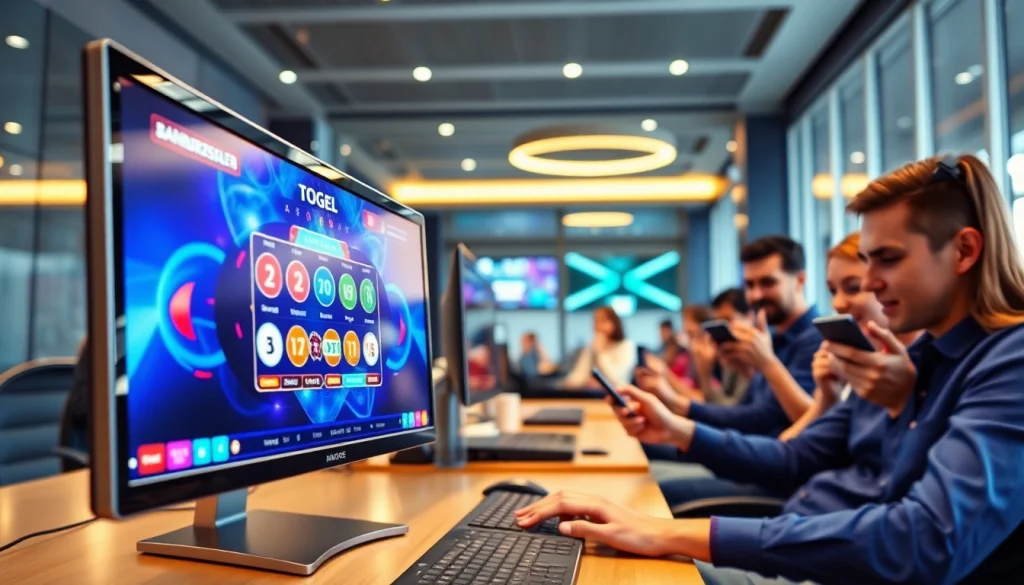 Menangkan permainan bandar togel online dengan antarmuka modern dan pemain yang terlibat.