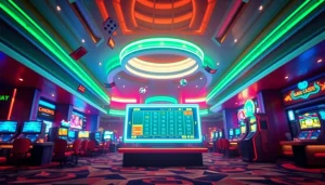 Bandar togel online yang menarik dengan antarmuka digital yang energik.