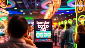 Menangkan hadiah menarik di bandar toto 4d slot dengan mesin slot yang modern.