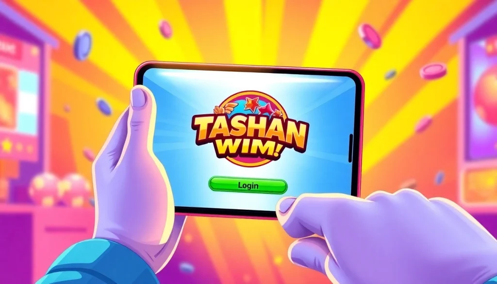 Log in to Tashan Win Life for a thrilling gaming experience with easy access and fun games.