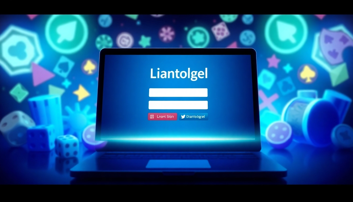 Akses diantogel login dengan antarmuka yang modern dan menarik.