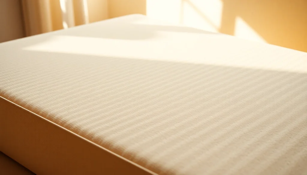 Materassi di lusso per il massimo del comfort notturno, con una texture morbida e accogliente.