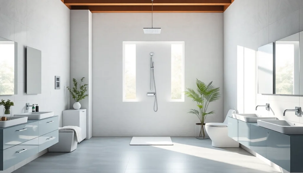 Gestalten Sie Ihr Badezimmer mit Sonni Sanitär Produkten in einem eleganten und modernen Design.