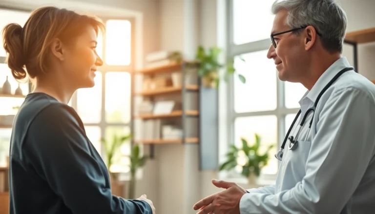 Promoting Health through a compassionate consultation between a healthcare worker and patient.